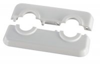 Декоративная пластиковая крышка Oventrop, белая, диаметр отверстия 16 мм купить в интернет-магазине Азбука Сантехники