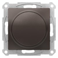 Schneider Electric AtlasDesign Мокко Светорегулятор (диммер) поворотно-нажимной 630Вт механизм купить в интернет-магазине Азбука Сантехники