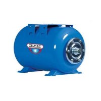 Zilmet ULTRA-PRO - 50 л гидроаккумулятор горизонтальный синий (PN10, мембрана бутил, фланец нерж. сталь) купить в интернет-магазине Азбука Сантехники