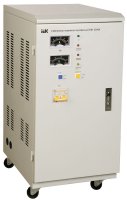 Стабилизатор напряжения IEK СНИ1 электромеханический 20кВА 80А, входное напряжение 160-250В купить в интернет-магазине Азбука Сантехники