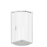 Душевой уголок Good Door GALAXY R-90-C-CH, с прозрачным стеклом, профиль-хром купить в интернет-магазине Азбука Сантехники