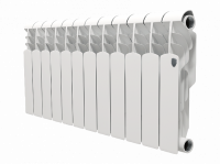 Радиатор биметаллический RoyalThermo Vittoria 350 белый, 12 секций купить в интернет-магазине Азбука Сантехники