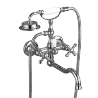 Смеситель для ванны с душем Gappo G3289, хром купить в интернет-магазине Азбука Сантехники
