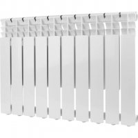 Радиатор алюминиевый ROMMER Optima 500, 10 секций, белый (RAL 9016) купить в интернет-магазине Азбука Сантехники