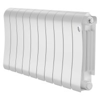 Радиатор биметаллический Royal Thermo Infinity V 300 Bianco Traffico 10 секций (белый) с нижним подключением купить в интернет-магазине Азбука Сантехники