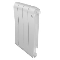 Радиатор биметаллический Royal Thermo Infinity V 500 Bianco Traffico 4 секции (белый) с нижним подключением купить в интернет-магазине Азбука Сантехники