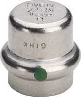 Заглушка пресс Viega Sanpress Inox SC-Contur Ø 42 мм, нержавеющая сталь купить в интернет-магазине Азбука Сантехники