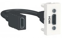 Schneider Electric Unica New Modular Белый Розетка HDMI 1 модуль купить в интернет-магазине Азбука Сантехники