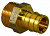 Муфта латунная Uponor Q&E Ø 25 мм × 3/4" с наружной резьбой купить в интернет-магазине Азбука Сантехники
