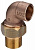 Сгон угловой Viega Ø 22 мм × 3/4" с наружной резьбой, бронзовый купить в интернет-магазине Азбука Сантехники