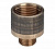 Переходник Viega Ø 1/2" × 1" бронзовый, модель 3242 (320 430) купить в интернет-магазине Азбука Сантехники