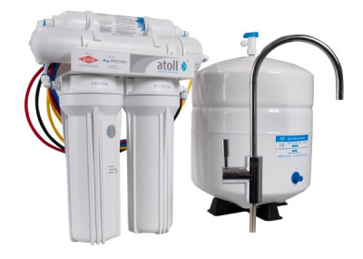 Система очистки воды ATOLL A-460E с обратным осмосом купить в интернет-магазине Азбука Сантехники