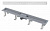 AlcaPlast APZ8-Simple 850 душевой лоток с решеткой и опорами купить в интернет-магазине Азбука Сантехники