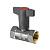 Кран шаровой полнопроходной Oventrop Optibal — 3/4" ВР/ВР, PN16, max t 150 °C, ручка-маховик черная купить в интернет-магазине Азбука Сантехники