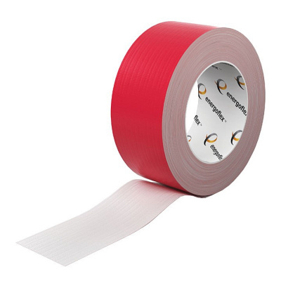 Лента Energoflex армированная самоклеющаяся красная ROLS ISOMARKET 48 мм × 25 м купить в интернет-магазине Азбука Сантехники