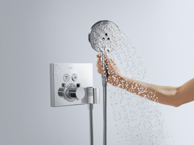 Термостат Hansgrohe Logis 15765000 для ванны с душем купить в интернет-магазине Азбука Сантехники