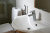 Смеситель Oras Cubista 2812F для раковины с гигиеническим душем купить в интернет-магазине Азбука Сантехники