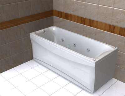 Акриловая ванна Акватек Альфа 140 см, прямоугольная купить в интернет-магазине Азбука Сантехники