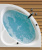 Акриловая ванна угловая Santek Карибы 140x140 см, четверть круга купить в интернет-магазине Азбука Сантехники