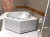 Акриловая ванна угловая Акватек Лира, пятиугольная, 148 см купить в интернет-магазине Азбука Сантехники