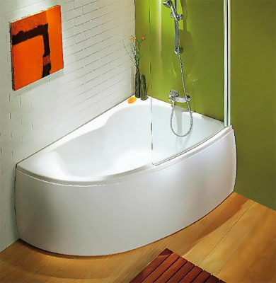 Акриловая ванна угловая Jacob Delafon Micromega Duo 150x100 R, асимметричная, 149,7 см купить в интернет-магазине Азбука Сантехники