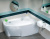 Акриловая ванна угловая Ravak Asymmetric 150 R, асимметричная, 150 см купить в интернет-магазине Азбука Сантехники