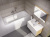 Акриловая ванна Ravak Domino 150, прямоугольная, 150 см купить в интернет-магазине Азбука Сантехники