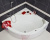 Акриловая ванна угловая Ravak New Day 150 см, четверть круга купить в интернет-магазине Азбука Сантехники