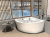 Акриловая ванна угловая Акватек Борей 3, четверть круга, 150 см купить в интернет-магазине Азбука Сантехники