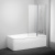 Акриловая ванна угловая Ravak 10° 160 P, асимметричная, 160 см купить в интернет-магазине Азбука Сантехники
