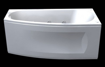 Акриловая ванна угловая Акватек Пандора R, асимметричная, 160 см купить в интернет-магазине Азбука Сантехники
