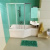 Акриловая ванна Ravak BeHappy R 170 см, асимметричная купить в интернет-магазине Азбука Сантехники