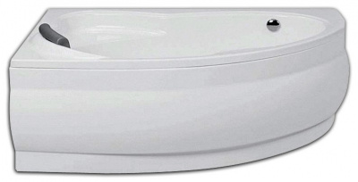 Акриловая ванна угловая Santek Эдера L, асимметричная, 170 см купить в интернет-магазине Азбука Сантехники