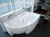 Акриловая ванна угловая Акватек Вега R, асимметричная, 170 см купить в интернет-магазине Азбука Сантехники