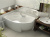 Акриловая ванна угловая Акватек Вега L, асимметричная, 170 см купить в интернет-магазине Азбука Сантехники