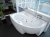 Акриловая ванна угловая Акватек Вега L, асимметричная, 170 см купить в интернет-магазине Азбука Сантехники