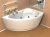 Акриловая ванна угловая Акватек Аякс 2 R, асимметричная, 170 см купить в интернет-магазине Азбука Сантехники