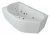 Акриловая ванна угловая Акватек Таурус L, асимметричная, 170 см купить в интернет-магазине Азбука Сантехники
