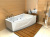 Акриловая ванна угловая Акватек Оракул R, асимметричная, 180 см купить в интернет-магазине Азбука Сантехники