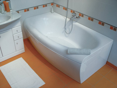 Акриловая ванна Ravak Evolution Pu Plus 180, прямоугольная, 180 см купить в интернет-магазине Азбука Сантехники