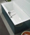 Акриловая ванна Villeroy & Boch Squaro Edge 12 UBQ180SQE2DV-01 alpin, прямоугольная, 180 см купить в интернет-магазине Азбука Сантехники