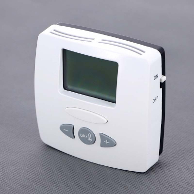 Термостат комнатный электронный Watts WFHT LCD с цифровым табло и выносным датчиком 24 В купить в интернет-магазине Азбука Сантехники
