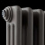 IRSAP TESI 2 трубчатый радиатор 2-трубный — 6 секций, высота 1800 мм, подкл. 26 мм (1/2" вентиль снизу) купить в интернет-магазине Азбука Сантехники