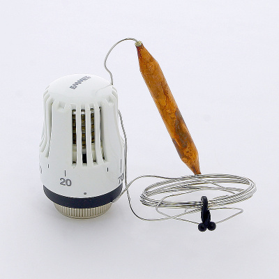 Термоголовка UNI-FITT с выносным погружным датчиком купить в интернет-магазине Азбука Сантехники