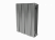 Радиатор биметаллический RoyalThermo PianoForte 500 Silver Satin 8 секций (серебристый) купить в интернет-магазине Азбука Сантехники