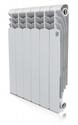 RoyalThermo Revolution Bimetall 500 Bianco Traffico радиатор биметаллический белый, 4 секции купить в интернет-магазине Азбука Сантехники
