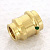 Муфта пресс-Н бронза Profipress G Viega 28 мм × 1/2" купить в интернет-магазине Азбука Сантехники
