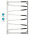 Полотенцесушитель водяной Сунержа Сирокко 800 × 500 мм купить в интернет-магазине Азбука Сантехники