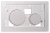 Кнопка смыва TECE Loop Modular 9240664 кнопка — белая антибактериальная, стекло — на выбор купить в интернет-магазине Азбука Сантехники