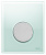 Кнопка смыва TECE Loop Urinal 9242652 зеленое стекло, кнопка — хром матовый купить в интернет-магазине Азбука Сантехники